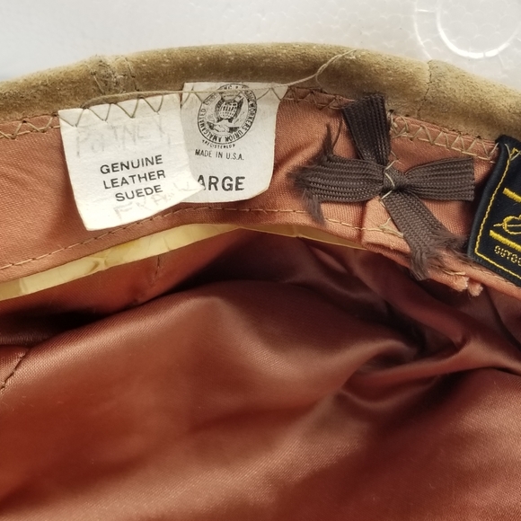 Eddie bauer suede newsboy cap in tan - Picture 2 of 10